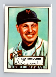 1952 Topps - High # Leo Durocher #315