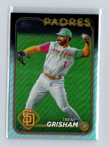 2024 Topps Series 1 - Trent Grisham #157 Rainbow Foil