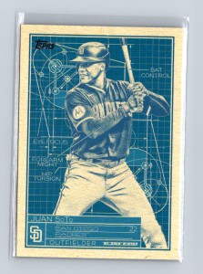 2024 Topps Series 1 - Superstar Blueprint Juan Soto #SB-9 Blue