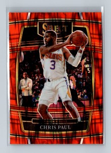 2021-22 Panini Select - Concourse Chris Paul #51 Orange Flash Prizm