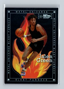 2021 Skybox Metal Universe Champions Blast Furnace Insert #BF-2 Jalen Green